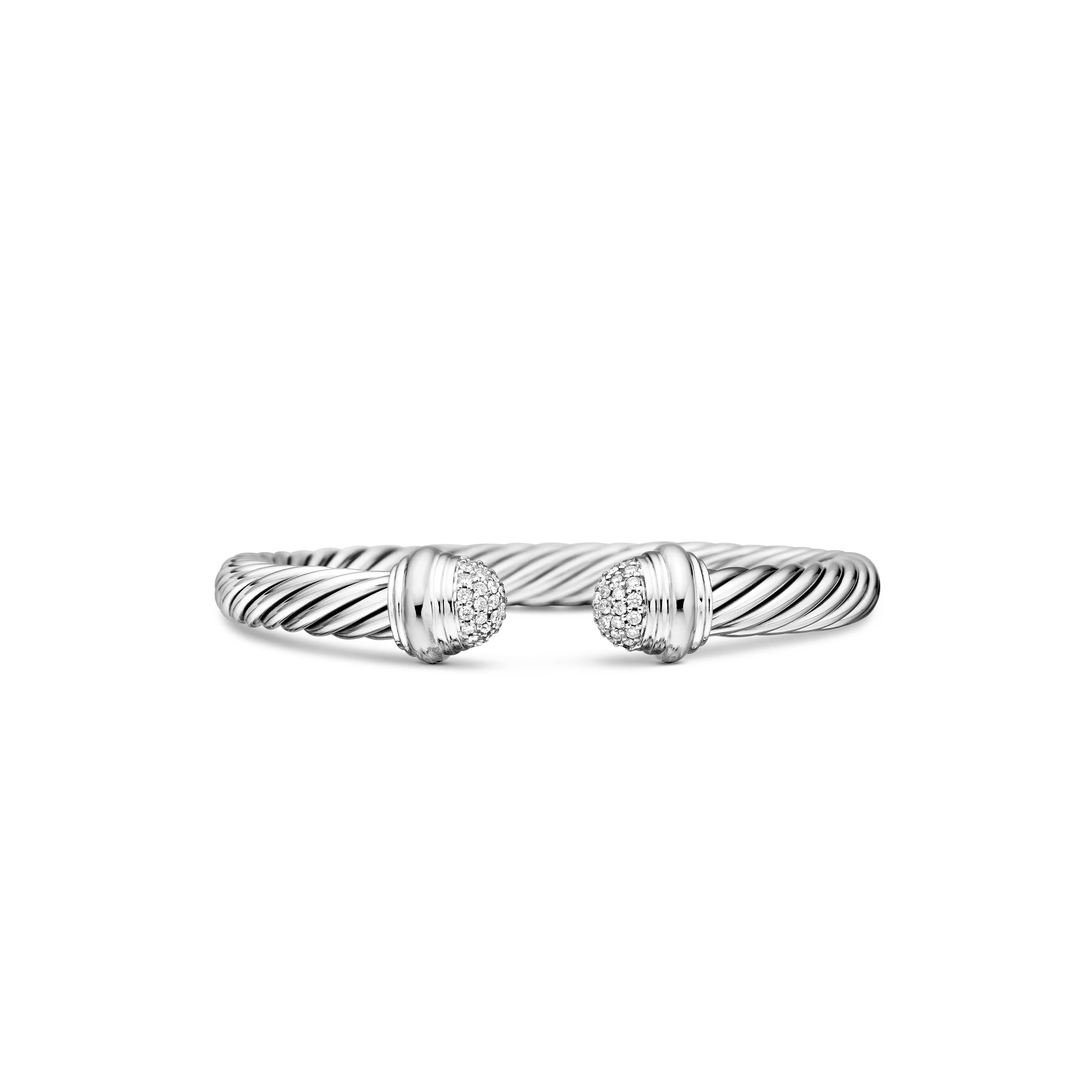 dau1d Yvrm*n classic cable bracelet 7mm b06561 ssadi